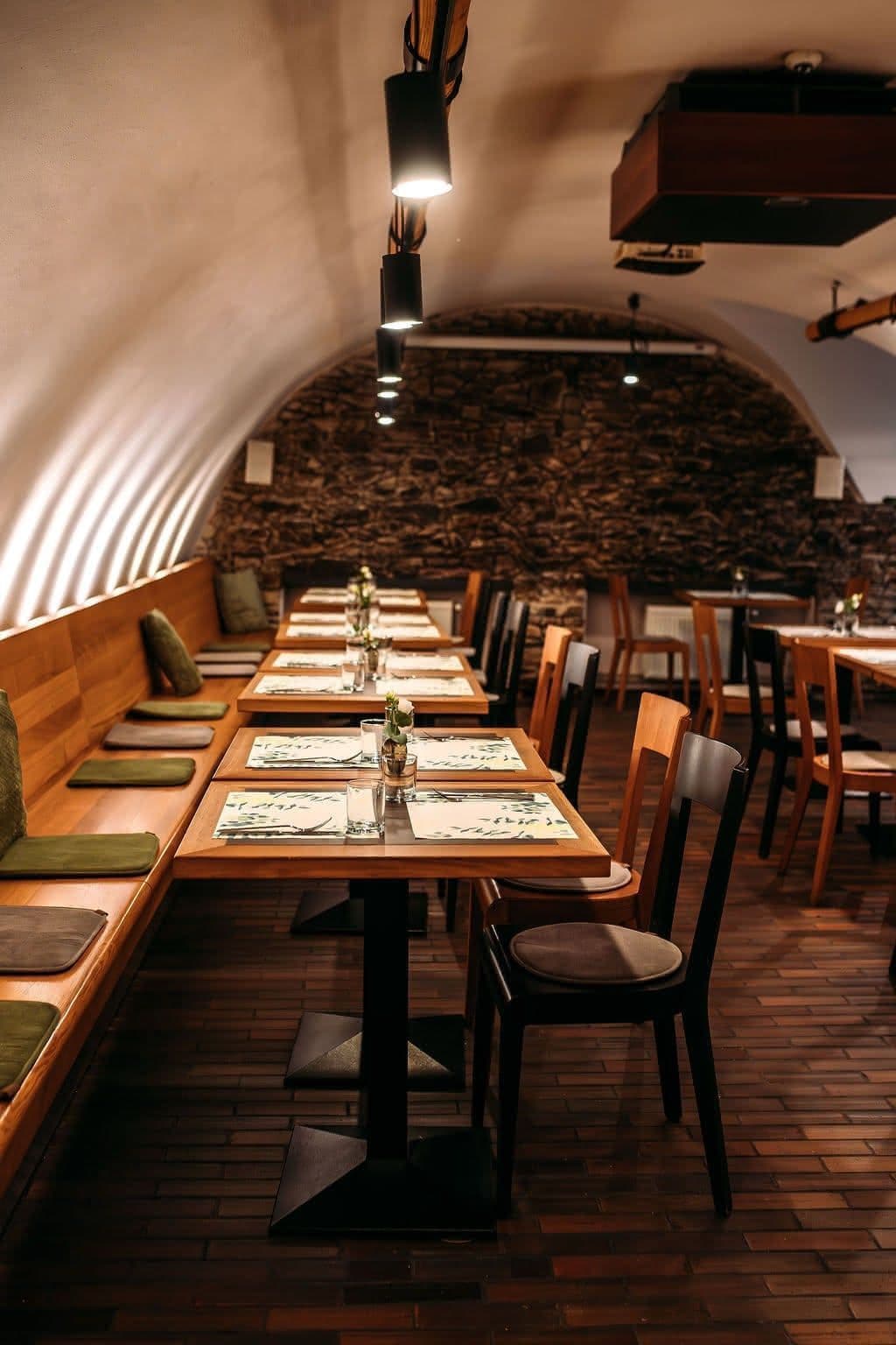 Interiér restaurace