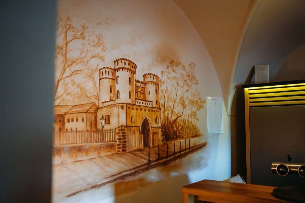 Nástěnná malba vlašimského zámku